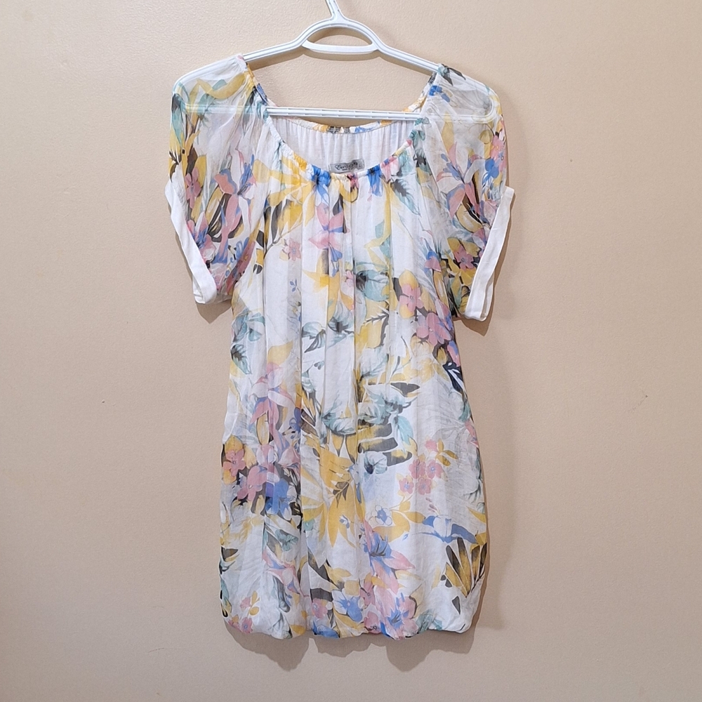Elena Baldi Floral Top